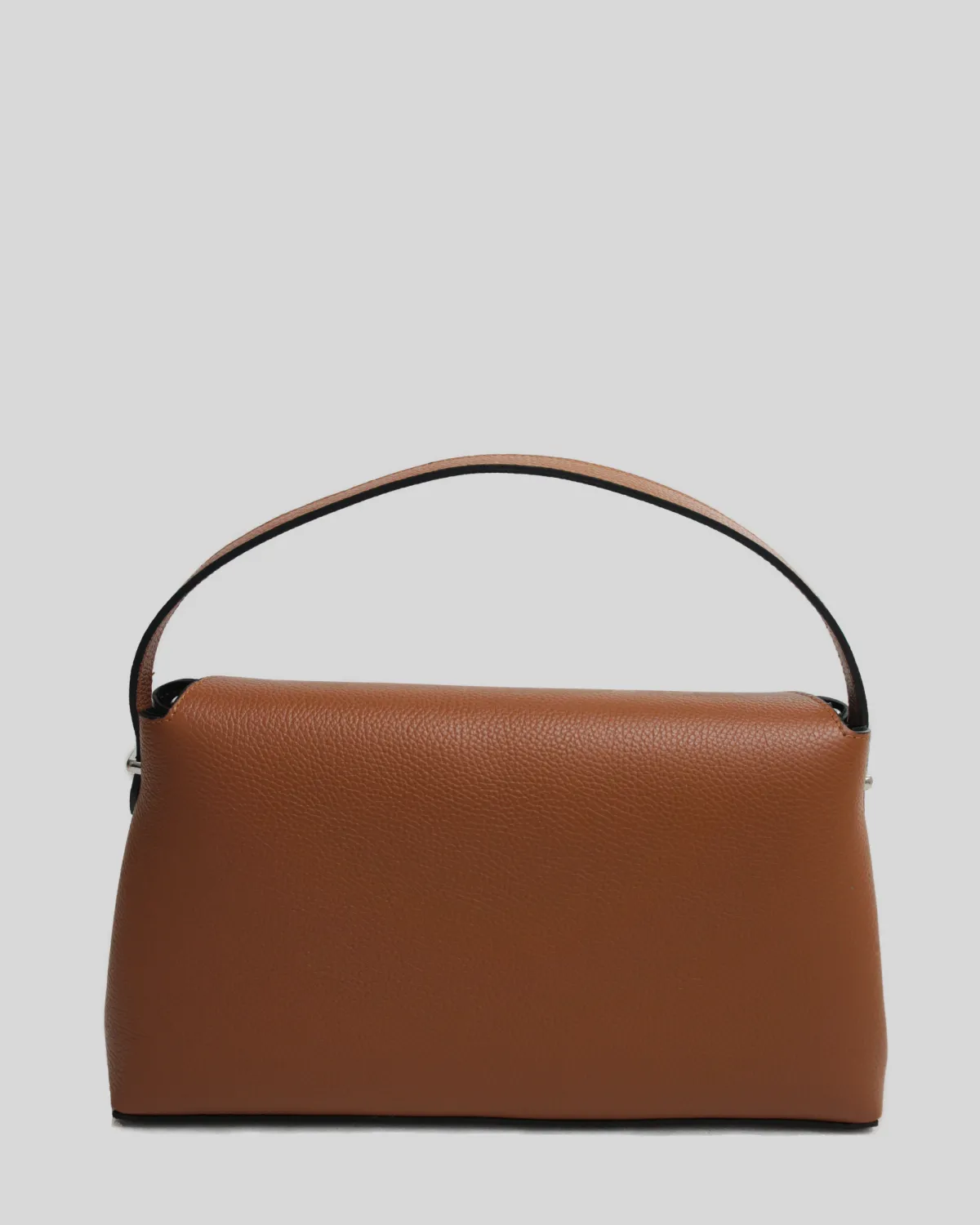VICTORIA – Læder skuldertaske | Cognac