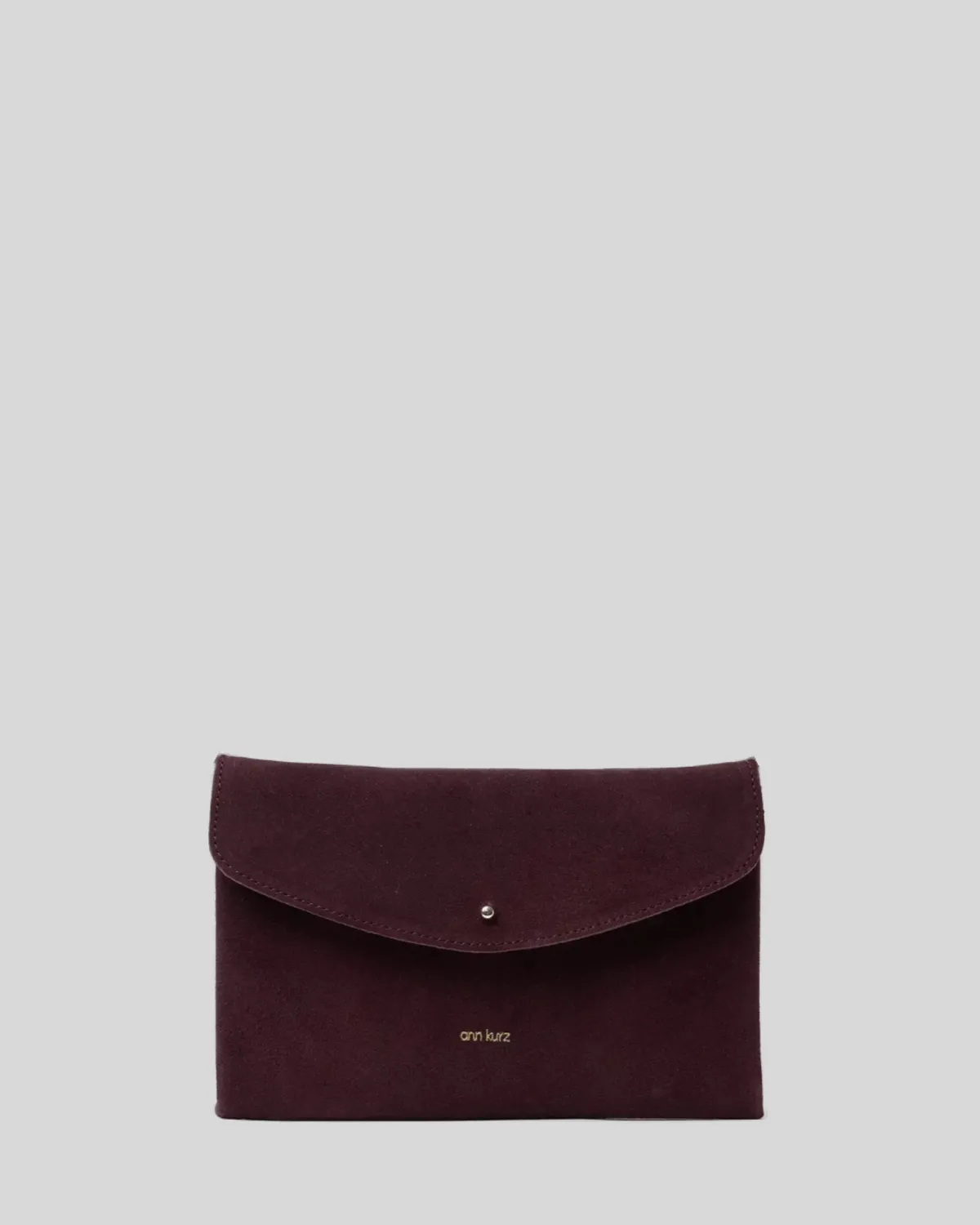 MAJA – Crossbody-taske i blødt ruskind | Bordeaux