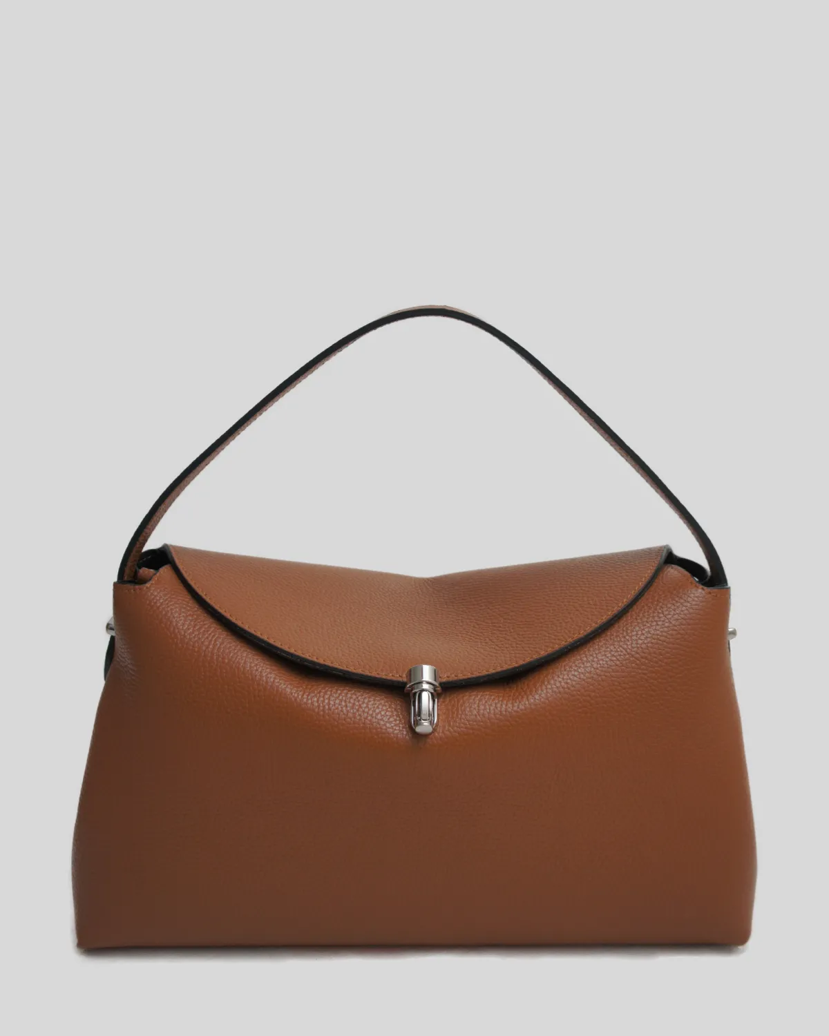 VICTORIA – Læder skuldertaske | Cognac
